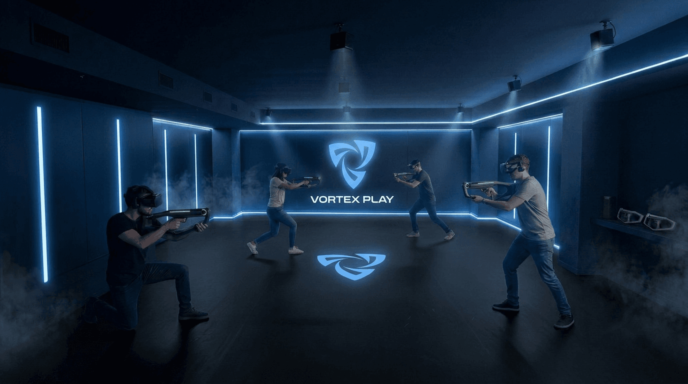VR arena with players
